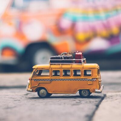 Free Selective Focus Photography of Yellow School Bus Die-cast Stock Photo